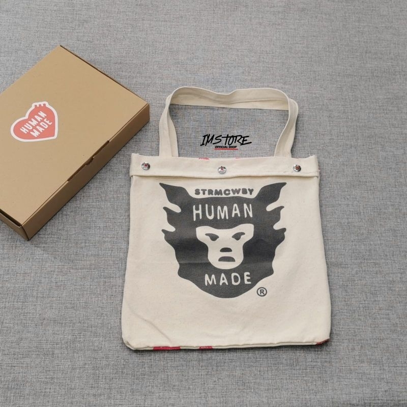 Human Made Tote Bag Japan Magazine (Bisa Dilipat) Free Box