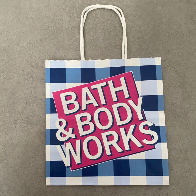 

Jual Paperbag Plastic Bag Bath & Body Works BBW Original Size Small