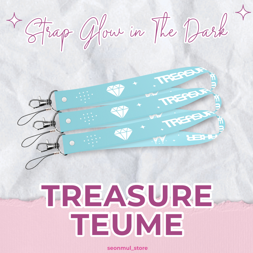 Strap Gantungan LS TEUME Glow in The Dark GID / LIGHT STICK / LIGHTSTICK TREASURE