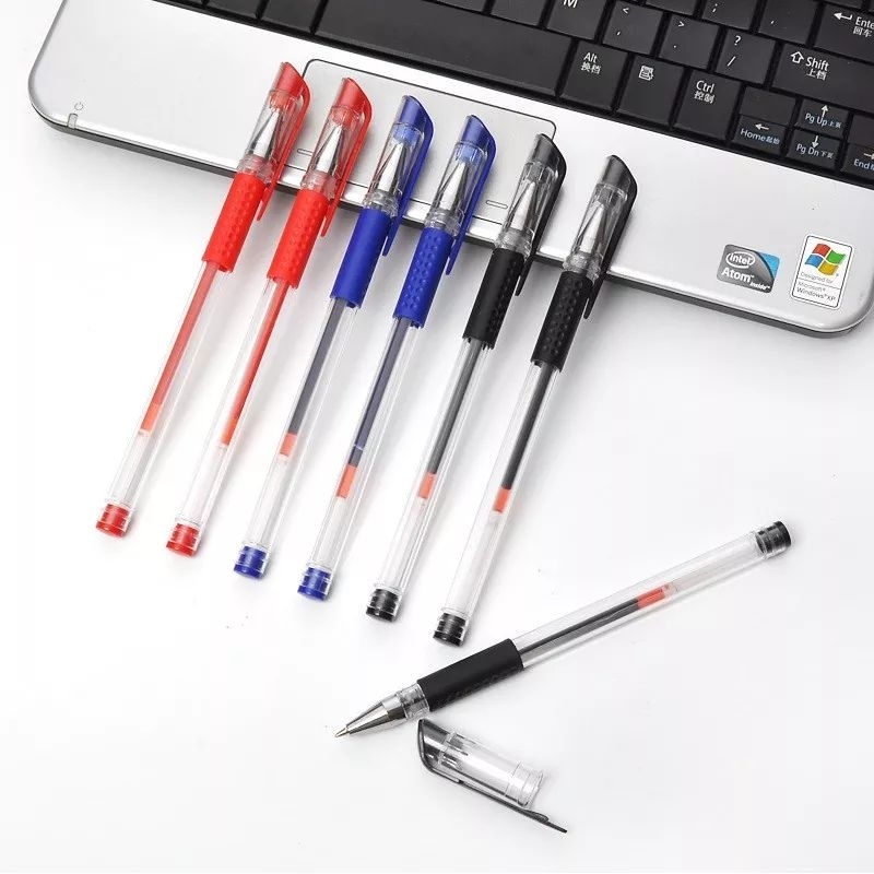 

PENA GEL 0.5MM PULPEN STANDARD GEL MIMI SATUAN STANDART BOLPEN MURAH