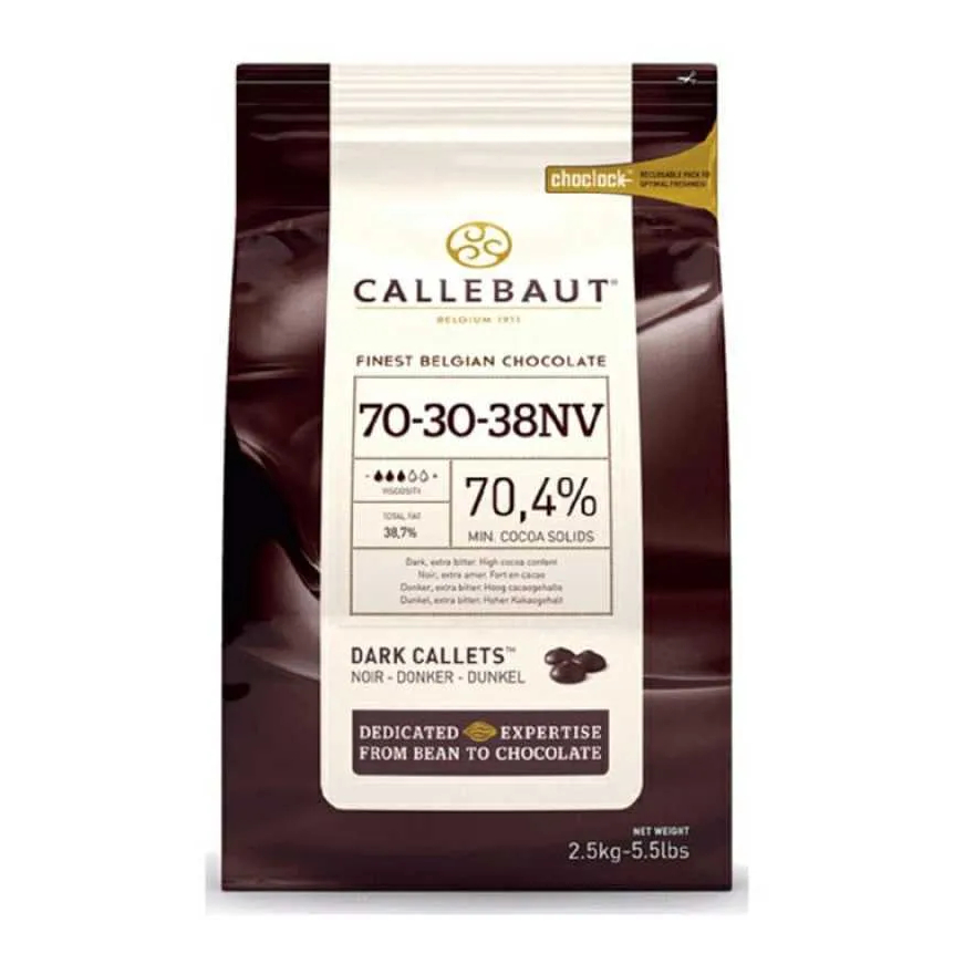 

CALLEBAUT DARK EXTRA BITTER repack 250GR