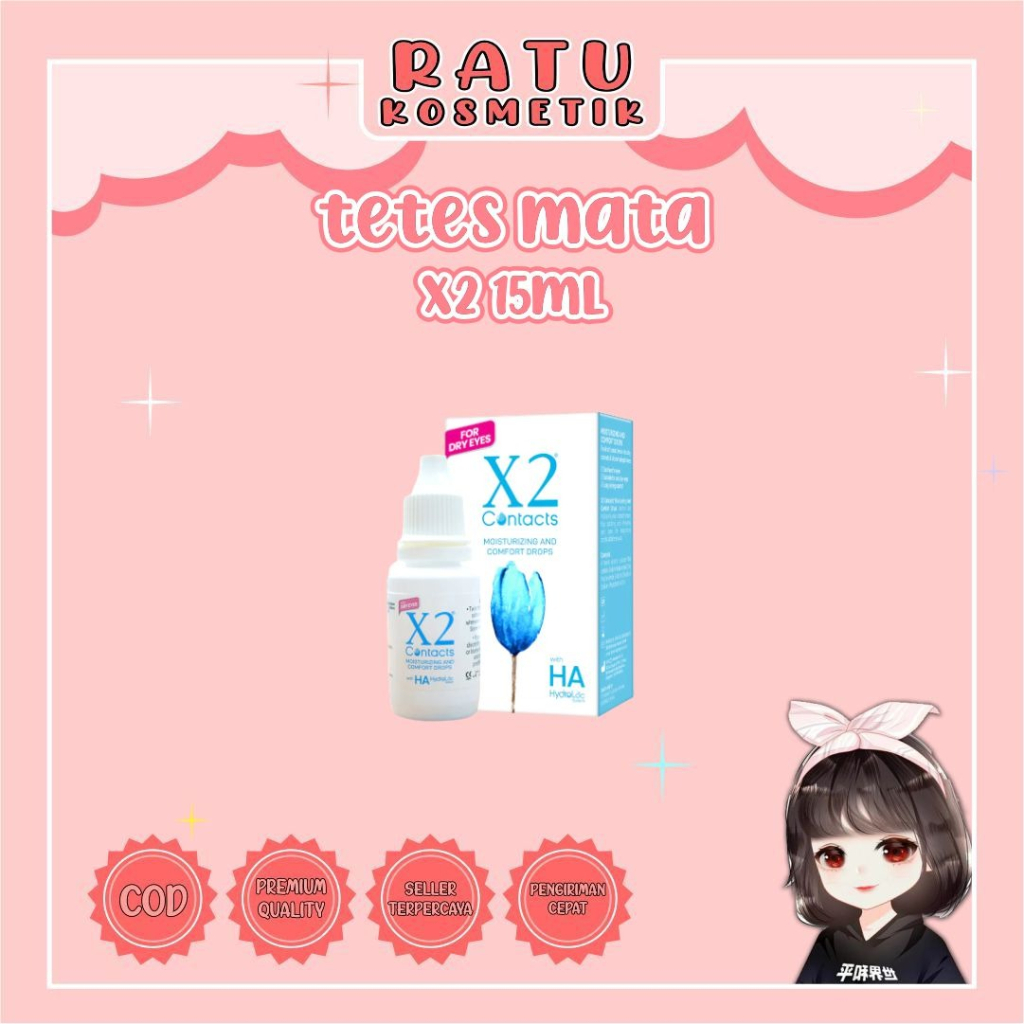 ❤ RATU ❤ Tetes Mata X2 15ml | A+ 10ml | Freshkon 10ml | O2 15ml | Eye Drop Contact | Mata Kering Pakai Softlens | Cairan Soflens