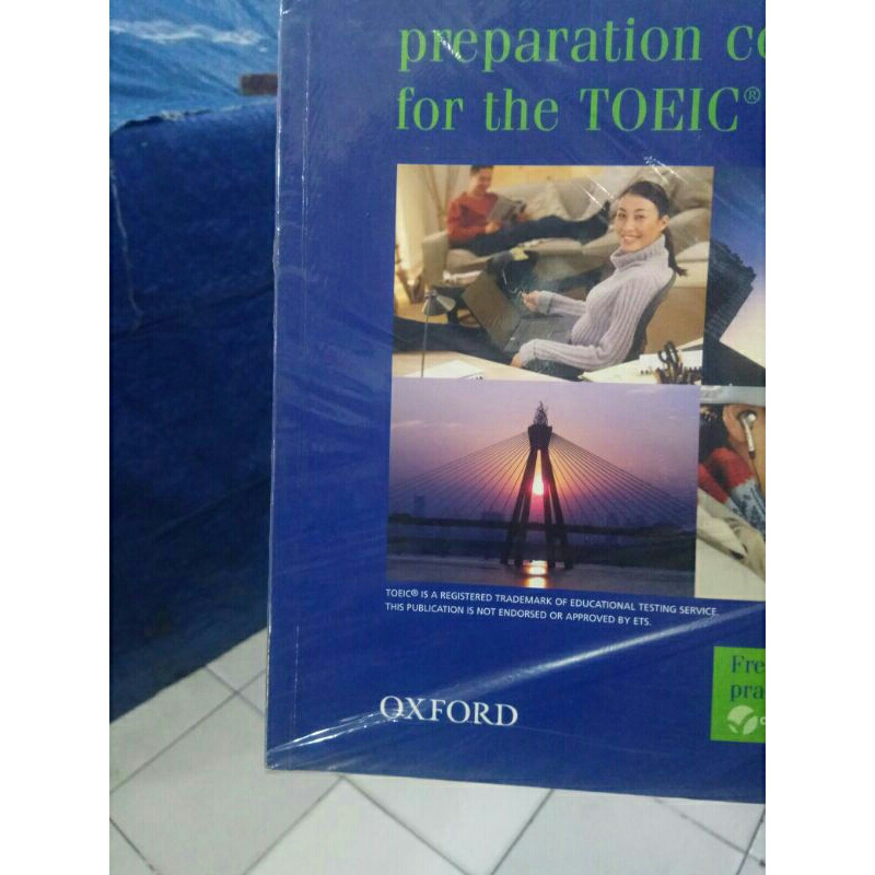 BUKU BEKAS OXFORD PREPARATION COURSE FOR THE TOEIC TEST
