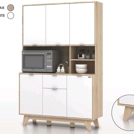 LEMARI SAYUR MINIMALIS LEMARI MAKANAN MODERN LEMARI SAYUR LOTUS KC 120