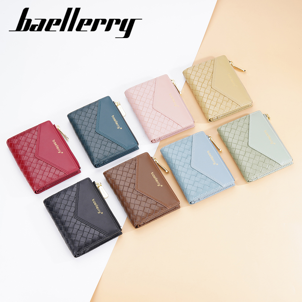 BAELLERRY NR095 Dompet Wanita Kecil Bahan Kulit PU Leather Premium WATCHKITE WKOS