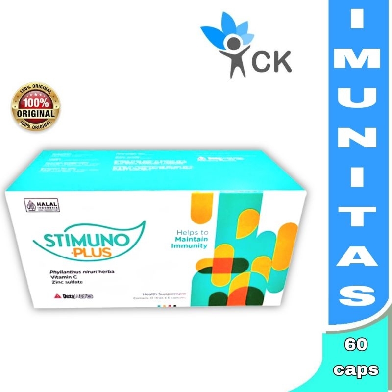STIMUNO PLUS BOX ISI 60 suplemen imunitas