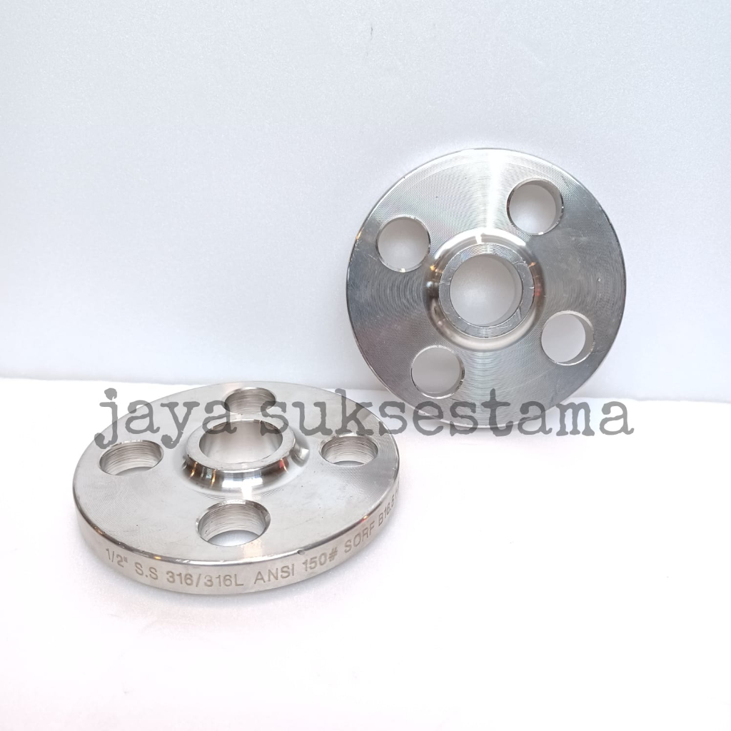 Flange ANSI 150 8" inch Stainless SS316 - Flange SORF ANSI #150 SS 316