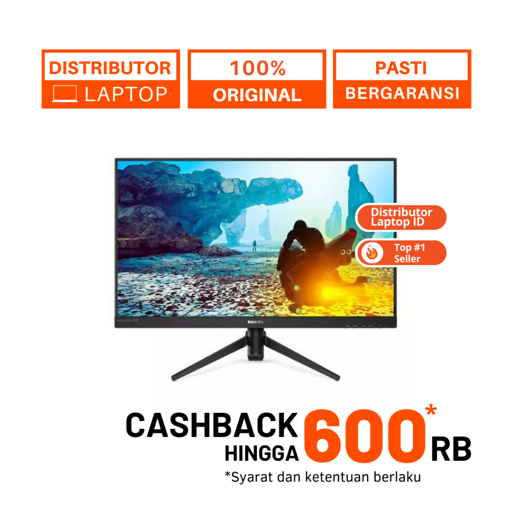 MONITOR GAMING PHILIPS 21 24 27 32 144Hz IPS HD GARANSI RESMI PHILIPS