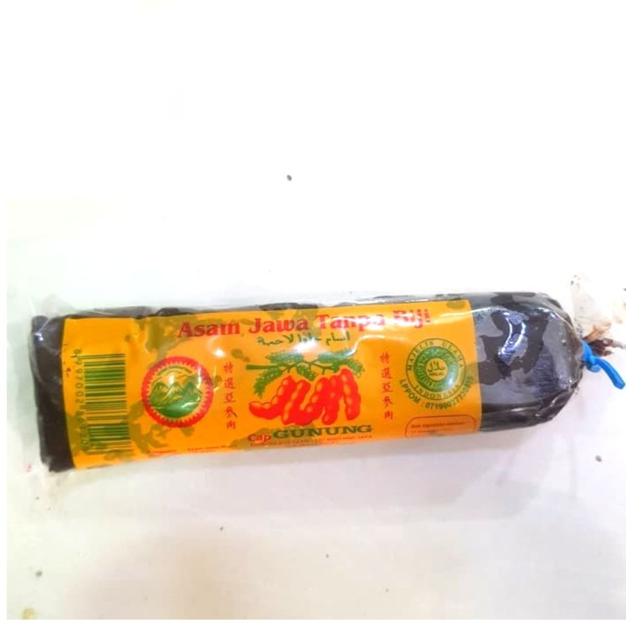 

Penyedap Rasa / Asam Jawa Tanpa Biji Cap Gunung / 150 GR / Halal