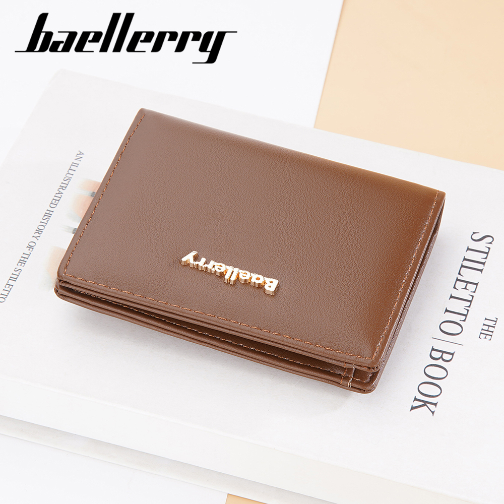 BAELLERRY NR097 Dompet Wanita Kecil Dompet Lipat Bahan Kulit PU Leather Premium WATCHKITE WKOS