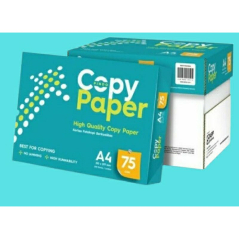 

(5rim) kertas print a4 75 gram/kertas HVS murah 75 gram (1dus)
