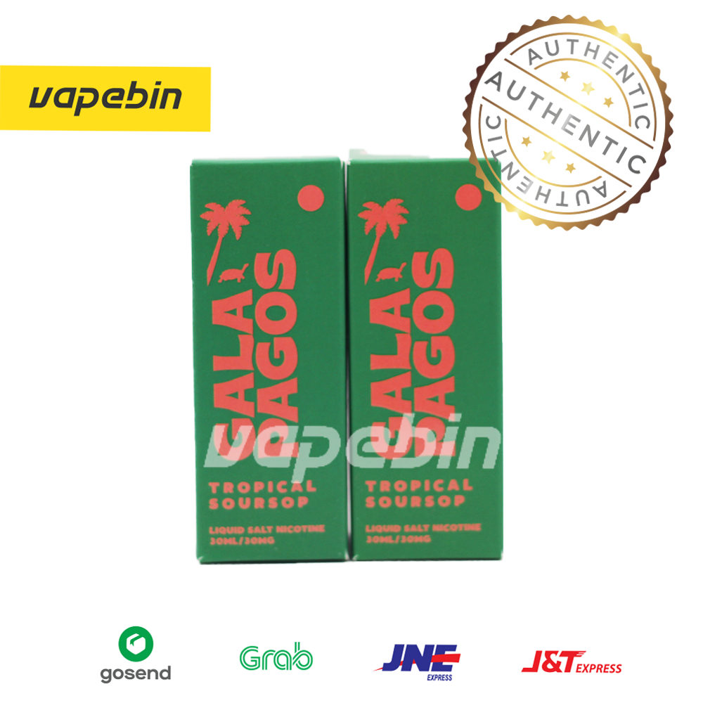 LIQUID FOOM GALAPAGOS TROPICAL SOURSOP SALT NIC - FOOM TROPICAL SERIES