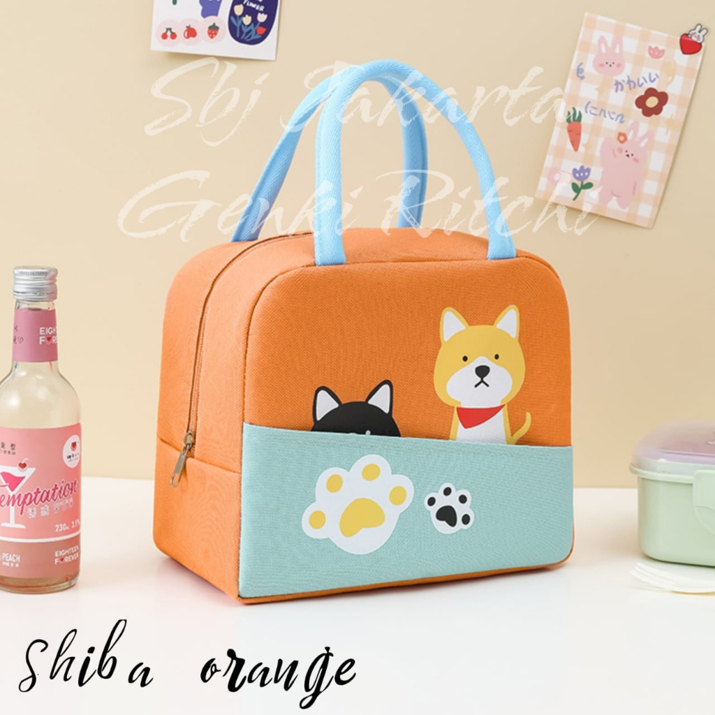 TAS BEKAL INSULATED LUNCH BAG RANTANG TAHAN PANAS DINGIN LEISURE TIME