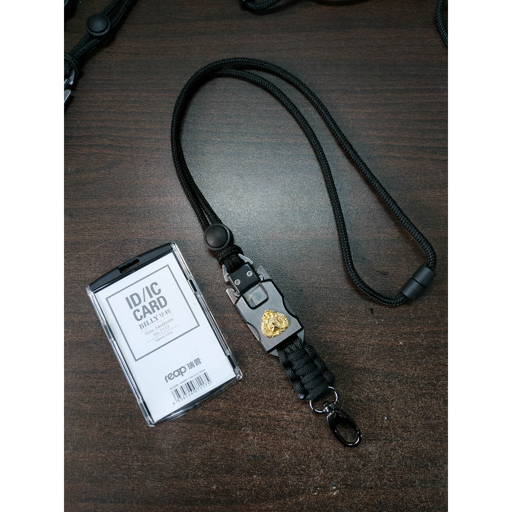 

TALI ID CARD LANYARD LOGO TRIBRATA TIMBUL