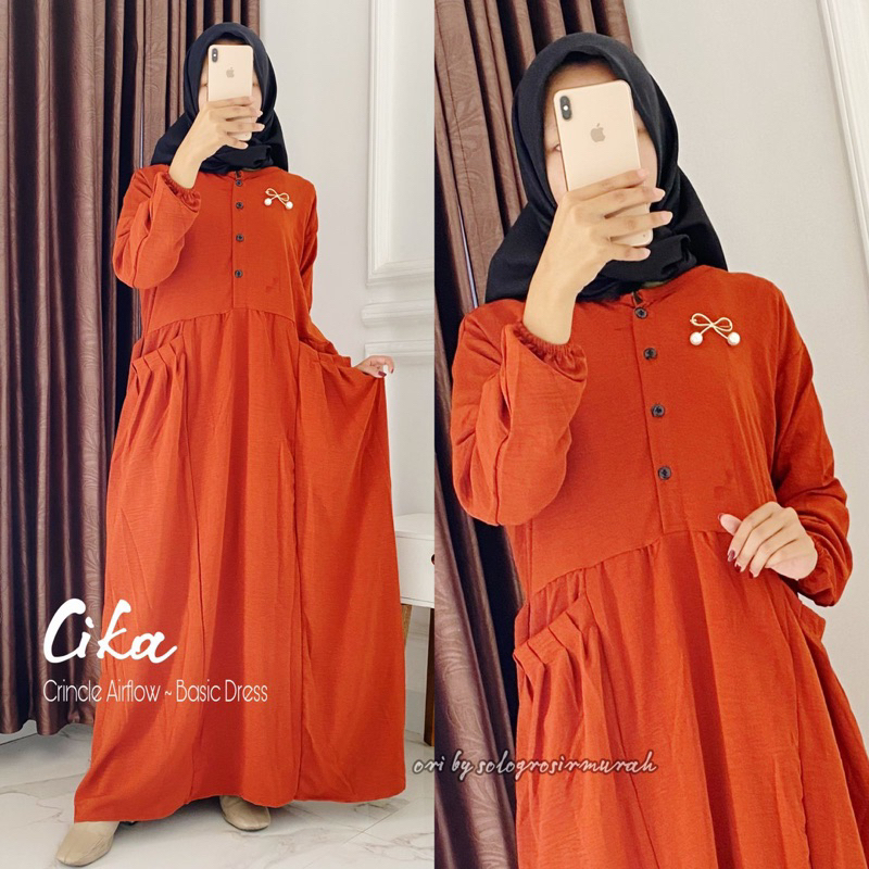 GAMIS CIKA CRINCLE AIRFLOW LD 110CM