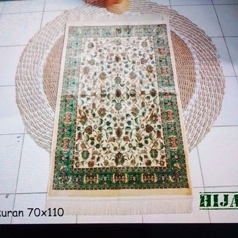 sajadah Turki 70x110 tipis
