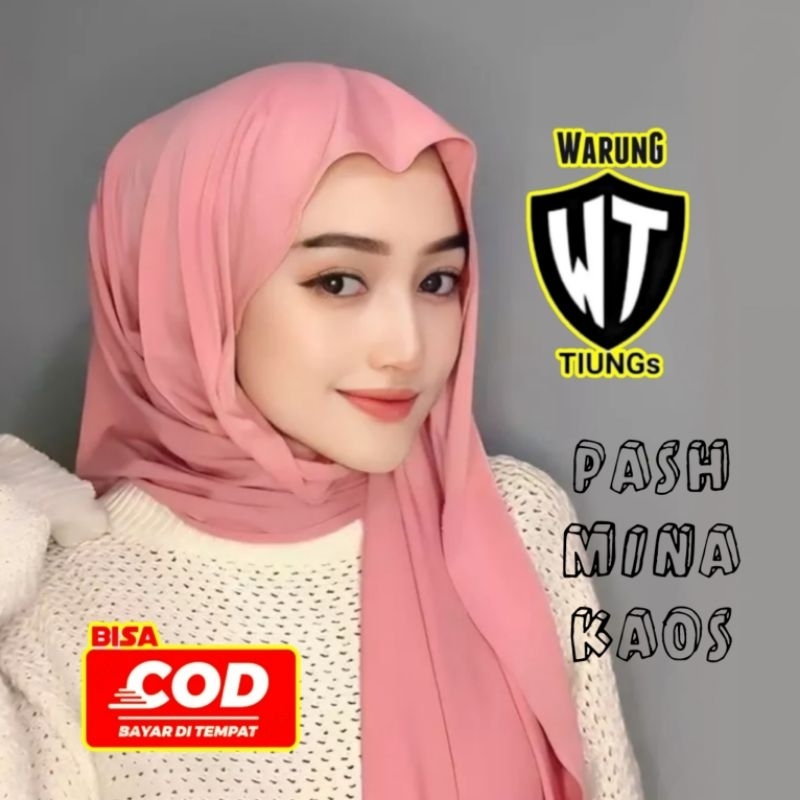 PASHMINA KAOS JERSEY || PASHMINA JERSEY FLOWY || pashmina nya gen z