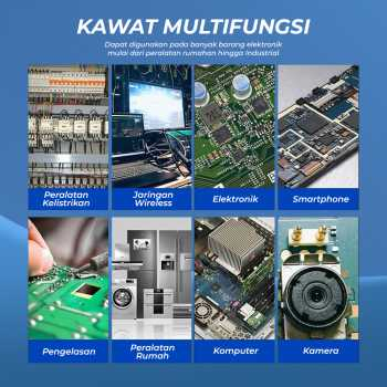 Kaisi Kawat Timah Solder Tin Lead Sn60/Pb40 Diameter Kawat: 0.3 mm 50g Memiliki tingkat kemurnian yang tinggi, sehingga hasil las akan lebih sempurna dan kuat. dengan tingkat residu flux 1.2%