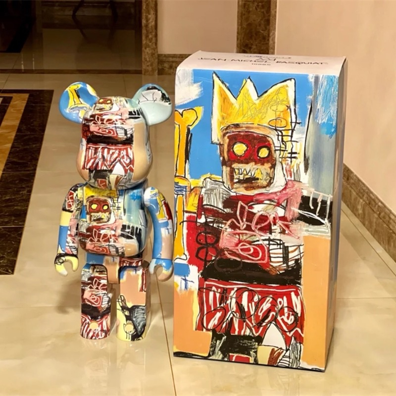 Figure Bearbrick BE@RBRICK Jean-michel Basquiat 400% / 28 cm