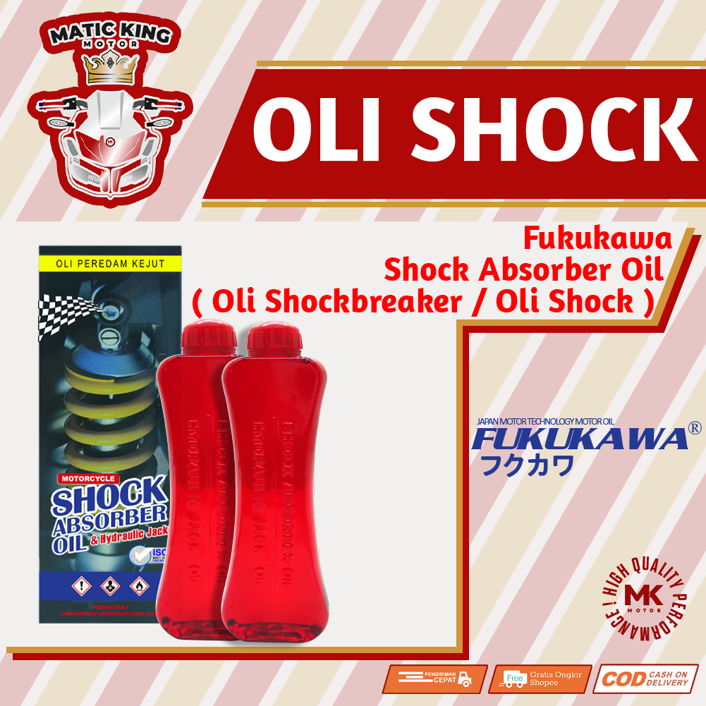 Oli Shockbreaker Absorber depan Honda Yamaha Suzuki Fukukawa