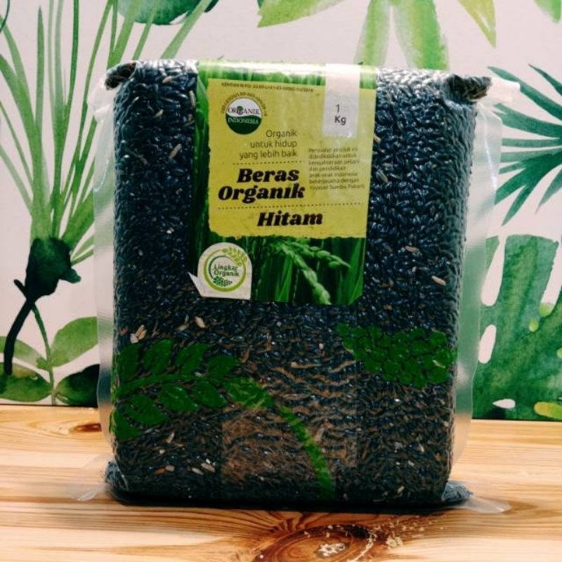 Beras Hitam 1KG - Beras Organik Hitam 1KG