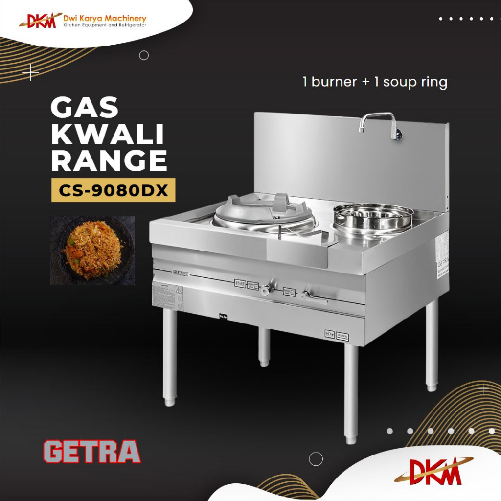 GETRA GAS KWALI RANGE CS-9080DX