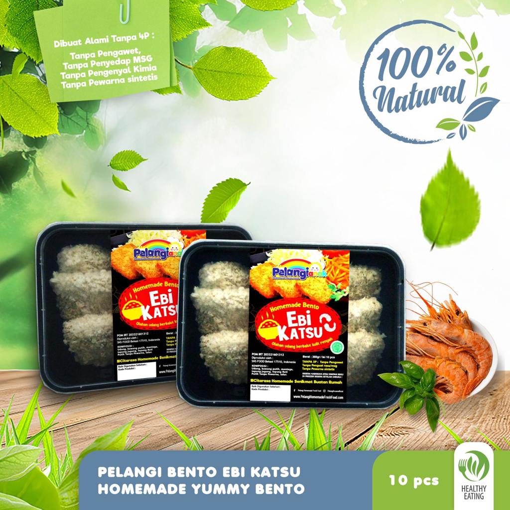 

Katsu Beef Katsu/Ebi Katsu 350gr Non MSG Jaksel