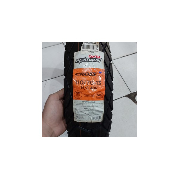 Paketan Ban CORSA 110/70-13 & 140/70-13 PLATINUM CROSS S TUBELESS BAN NMAX