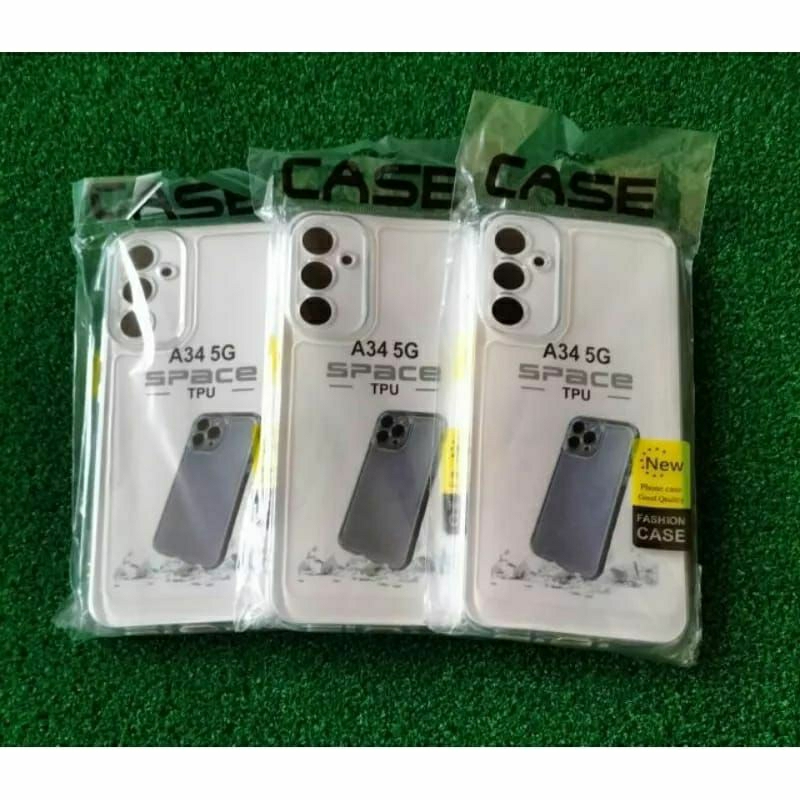 Softcase Slicon Bening Transparan Samsung A34 5G