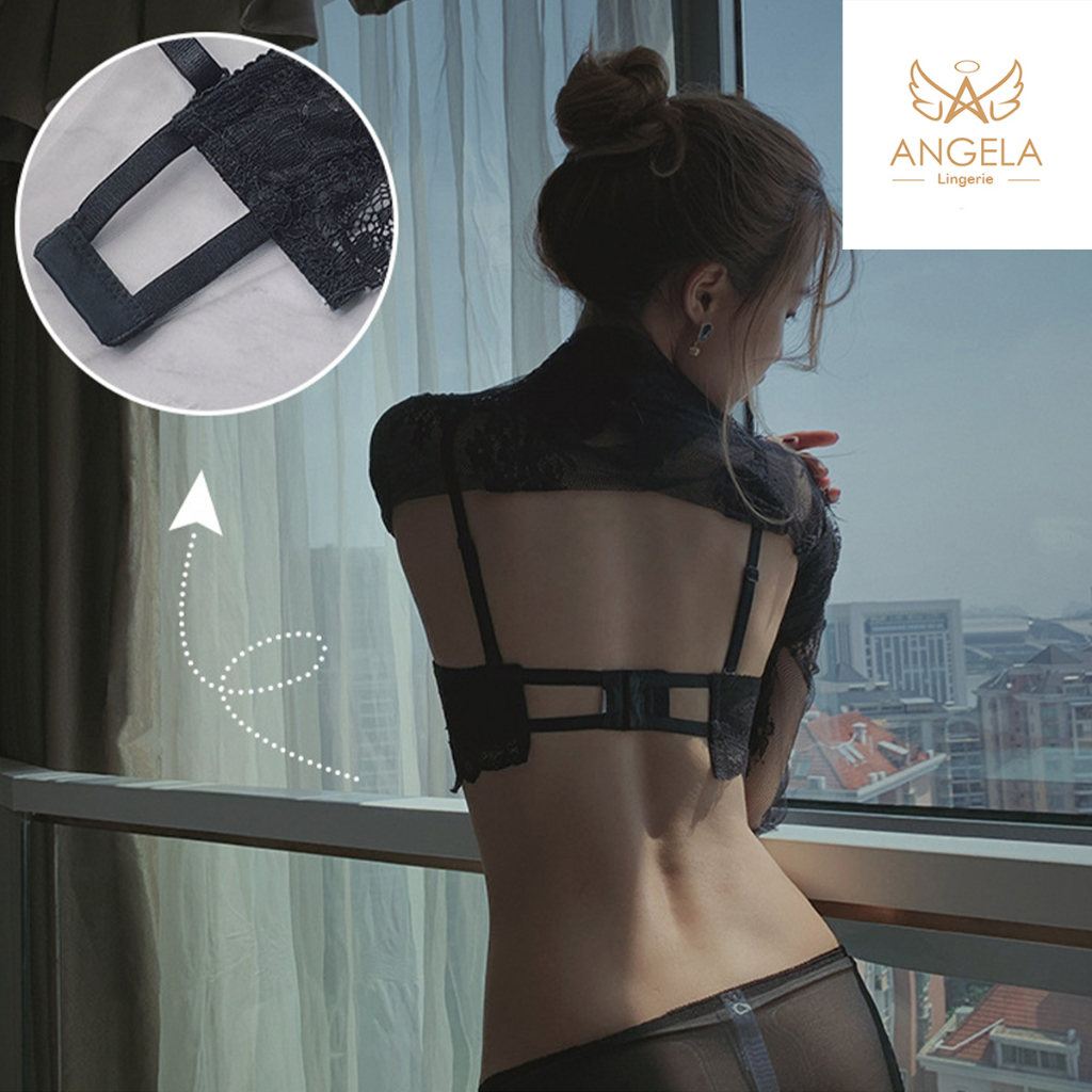 ANGELA PREMIUM JAPAN Bra BH Push Up Set Kawat Celana Dalam Wanita Bikini Sport Beha Lingerie Korea Fashion Bralette Remaja Perempuan Sexy Pakaian Dalam COD Renang Motif Cewek Pita Bunga Murah Sarah Tali Jumbo