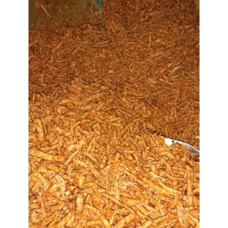 

basreng pedas gurih x-tra daun jeruk bumbu sangat pedas basah paket 200 gram harga riseller