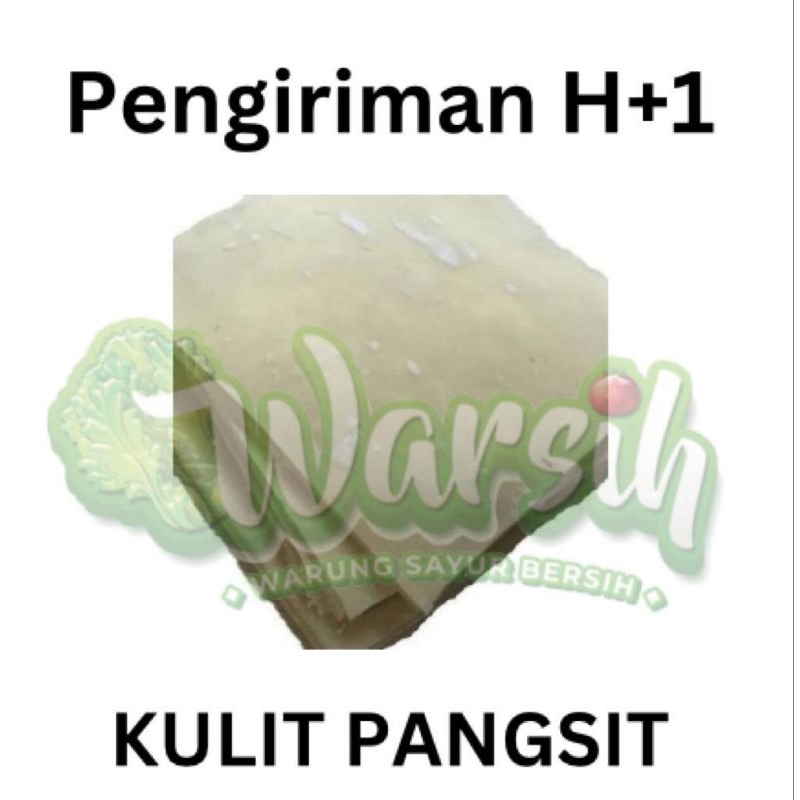 

WARSIH • KULIT PANGSIT