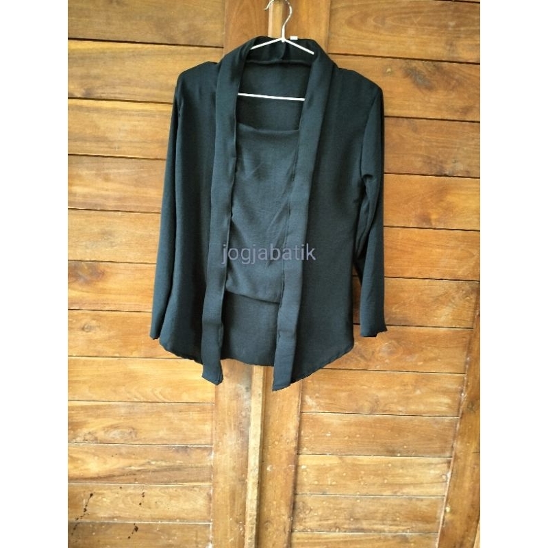 Kebaya Encim Kartini Kutubaru Crinkle Air Flow