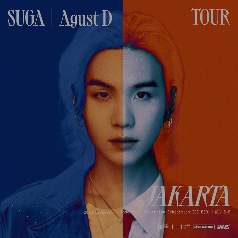 Tiket konser Suga | Agust d Tour in Jakarta - Day 1