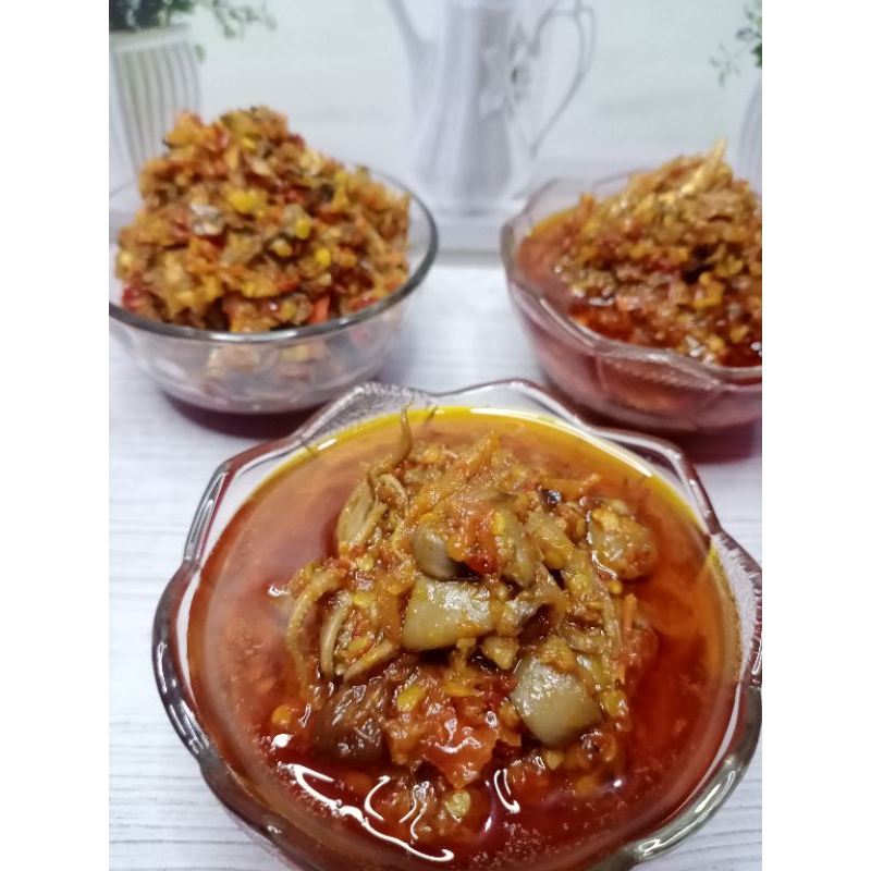 

Sambal cumi/ sambal teri/ sambal cakalang/ sambal mazee