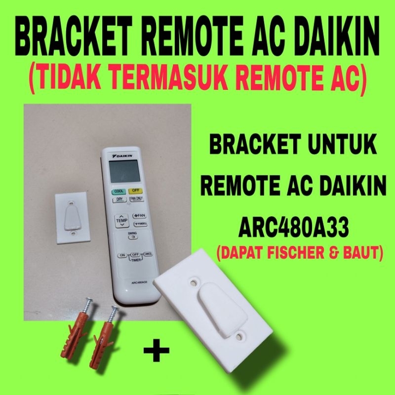 Bracket Holder Remote AC Daikin