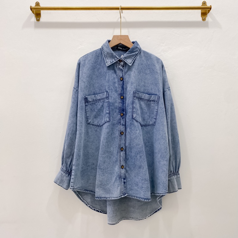 VITA SHIRT | PAKAIAN ATASAN WANITA KEMEJA JEANS CEWEK