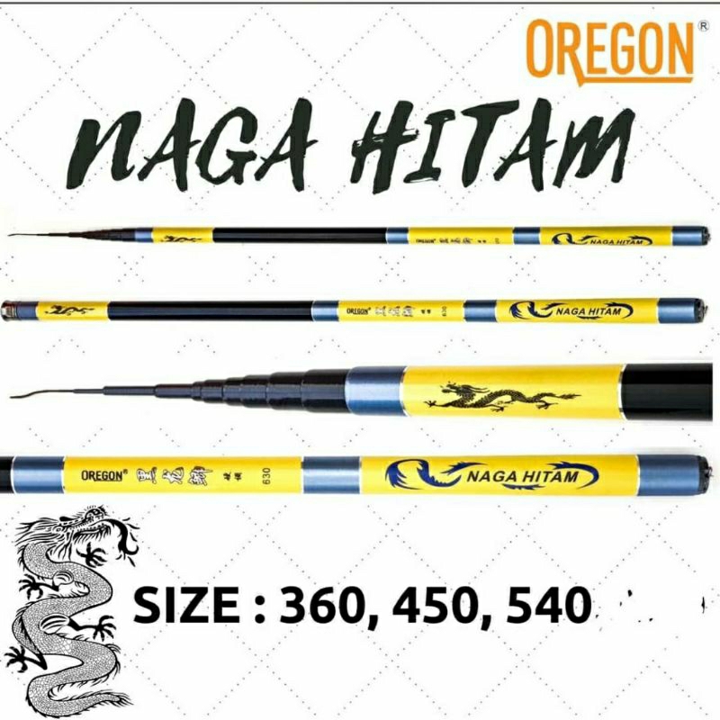 Tegek Oregon Naga Hitam