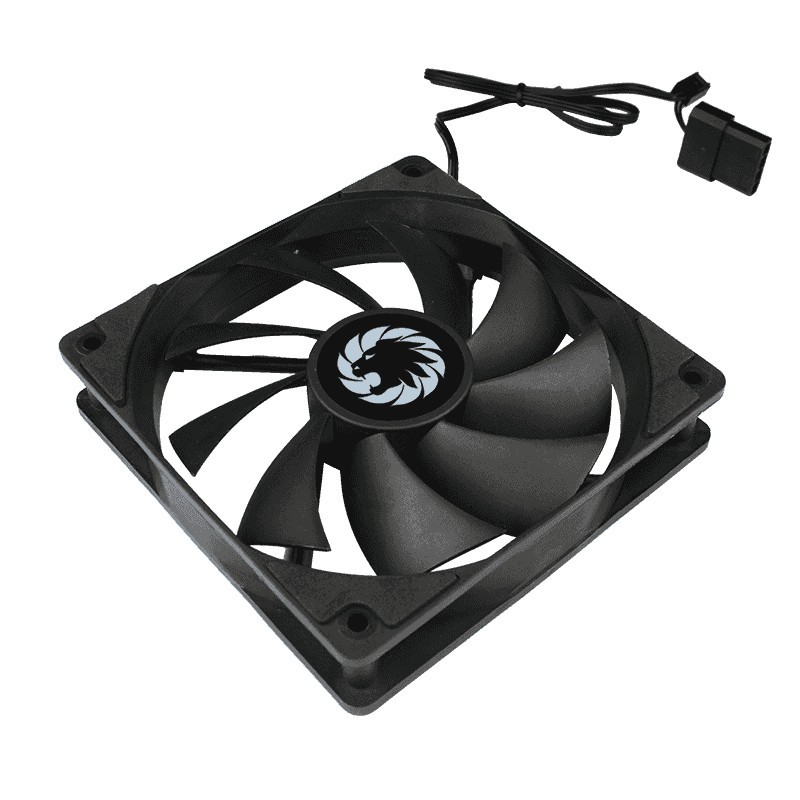 Fan Casing 12cm Black Gamemax silent Pro Black