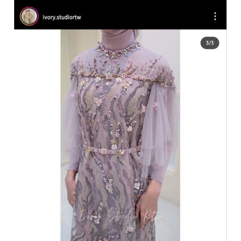 dress Ivory Studio RTW preloved