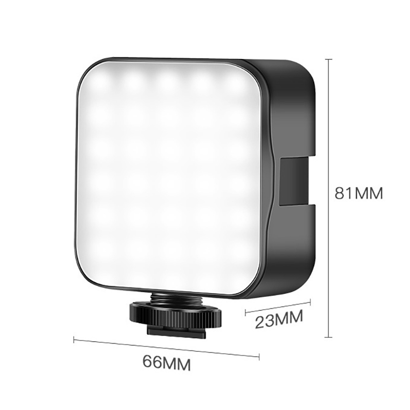 SZKOSTON Lampu LED Video Light Kamera DSLR Mirrorless 6500K - W56 - Black