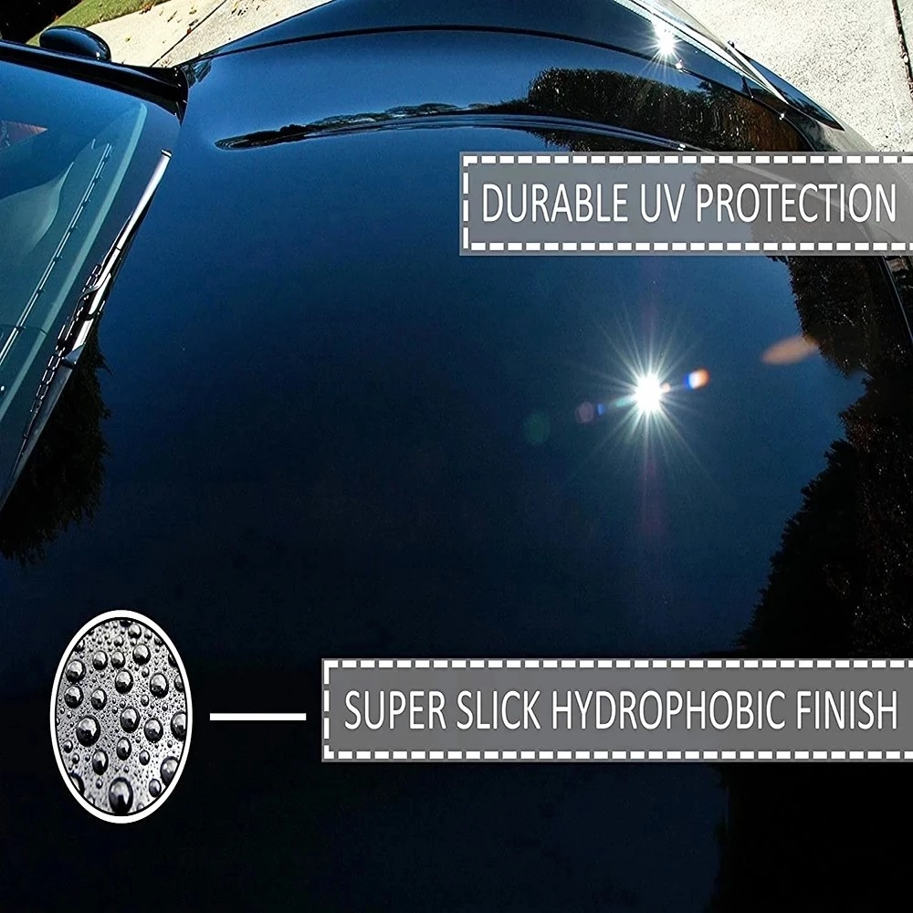 Spray Nano Coating Hydrophobic Car Paint Wax Protection 500 ml - 87K - Black