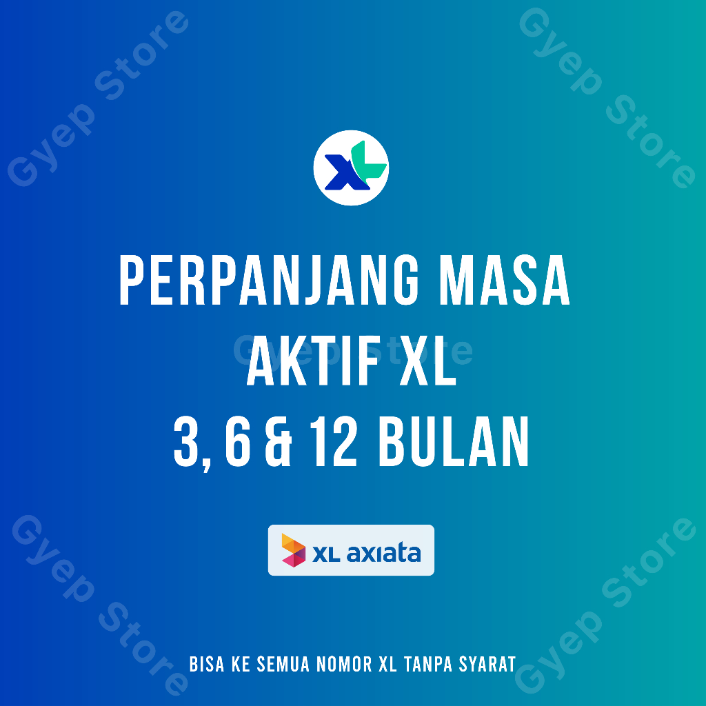 Perpanjang Masa Aktif XL 1 Tahun