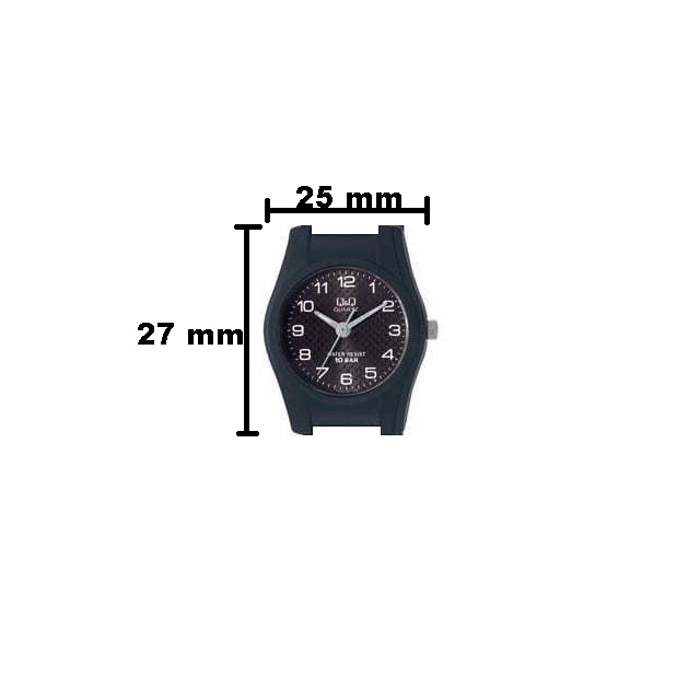 SALE Jam Tangan Wanita Sporty Casual Rubber Analog Original Q&amp;Q QNQ QQ VQ03 VQ03J Series