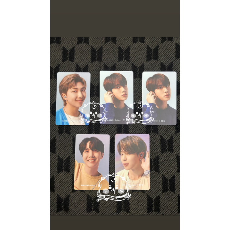 PHOTOCARD SAMSUNG BTS