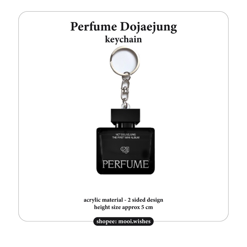 Dojaejung Perfume CD Case, Keychain Fanmade