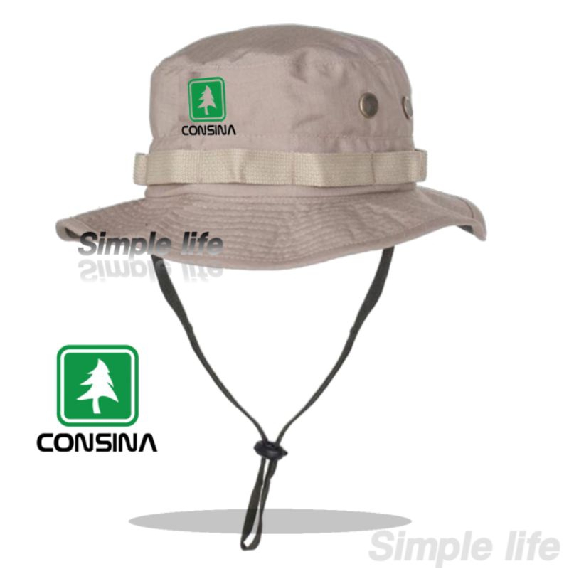 Topi rimba premium/Topi Gunung Outdoor Camping/Topi Hiking Pria Wanita Lokal Brand/CONSINA