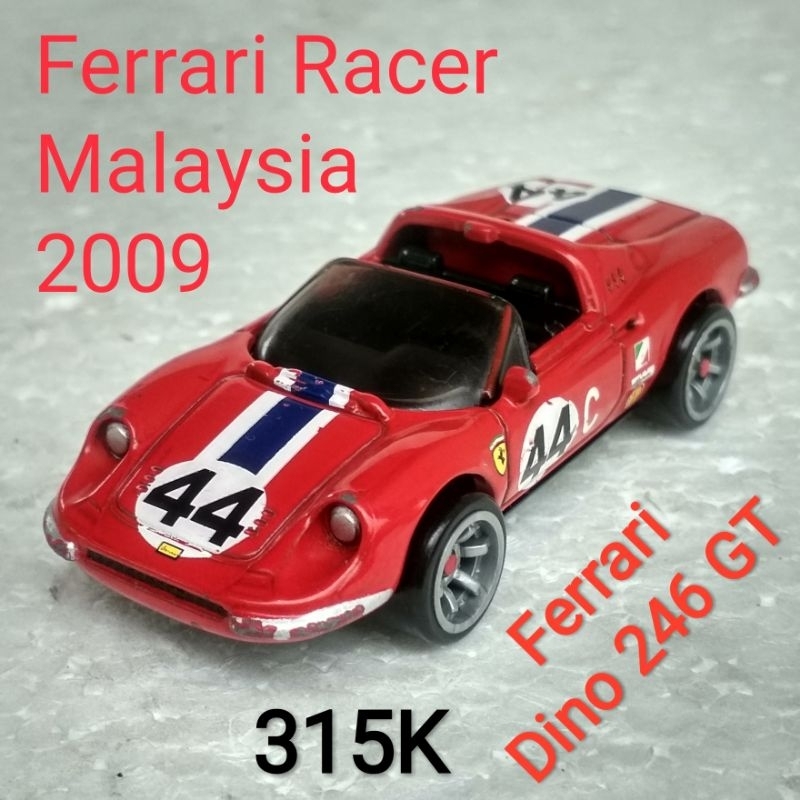 Hot Wheels Ferrari Racer Dyno 246 GT