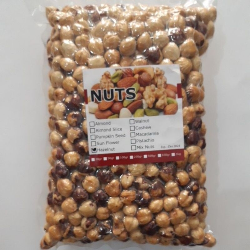 

kacang hazelnut roasted