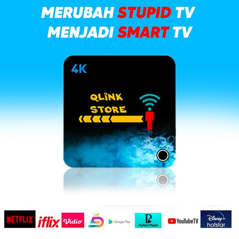 Android Smart TV Box STB Android 10 Full Aplikasi